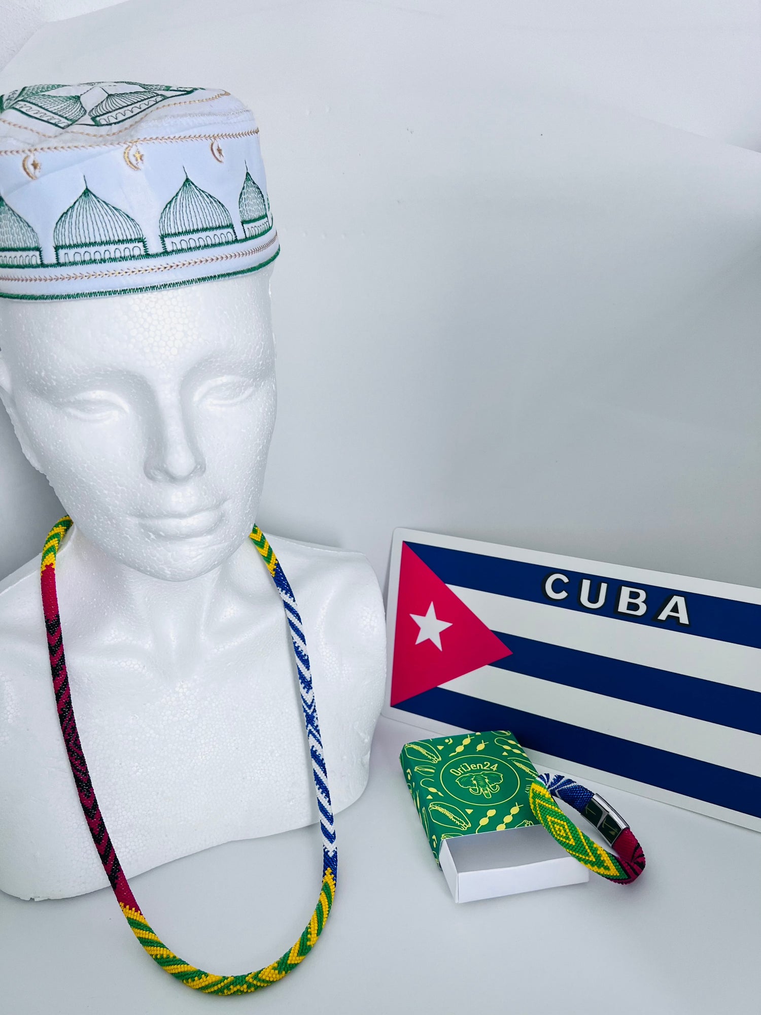 mazos collares de religion yoruba afrocubana regla de osha e ifa