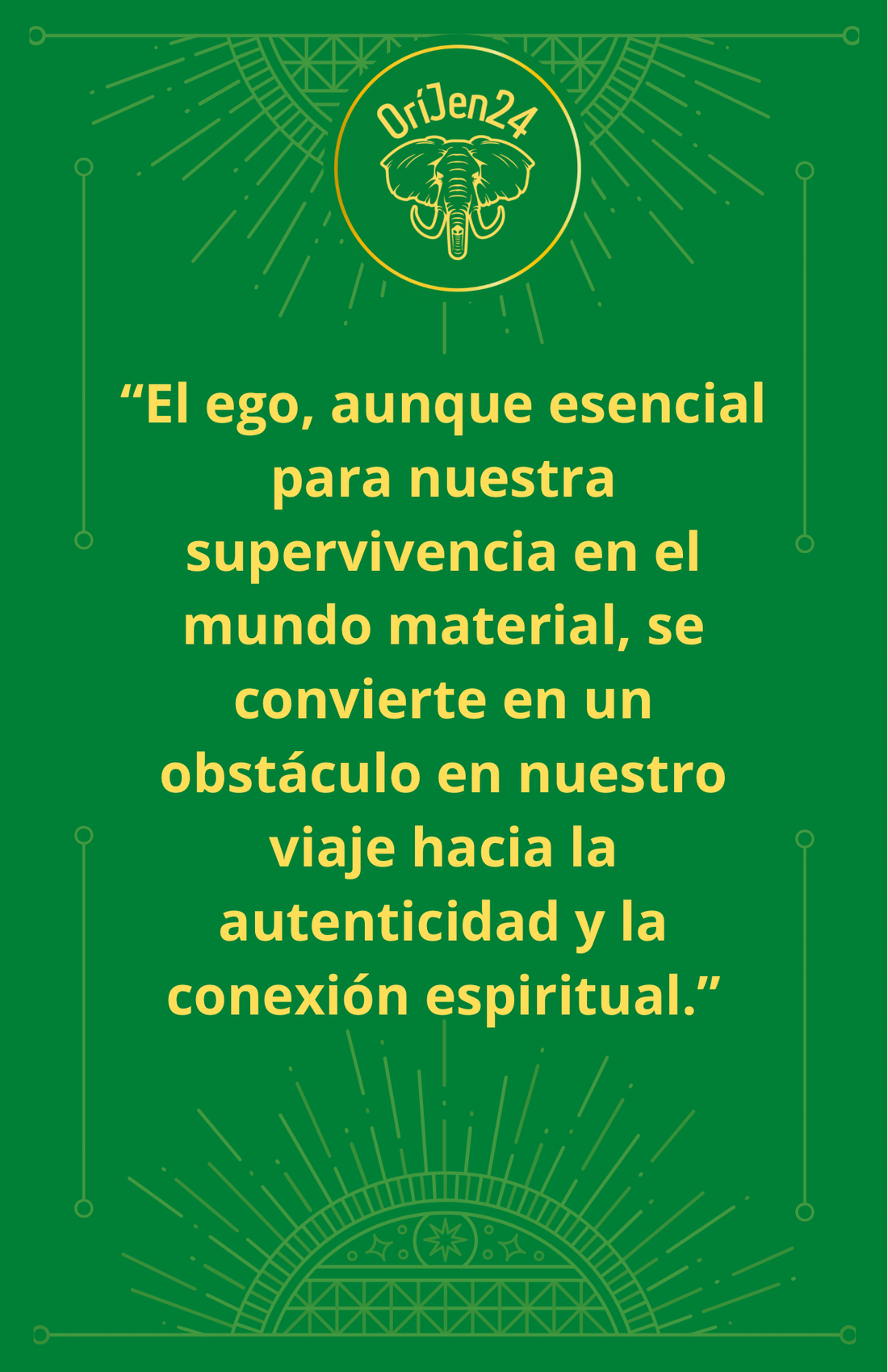 🔰🔰❓“El Ego: Herramienta de Supervivencia y Obstáculo Espiritual”